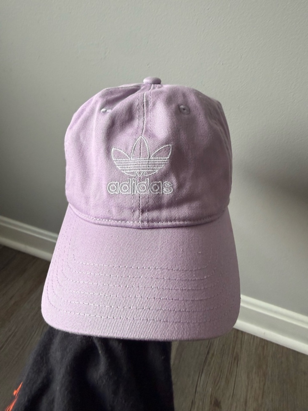 Adidas Women's Originals Trefoil Relaxed Adjustable Casual Active Hat Lavender
